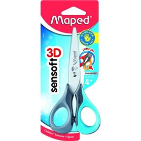 MAPED - Ciseaux Sensoft 13cm gaucher a lames inversées