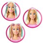 Barbie-Tete a Coiffer Color Reveal-Chevelure Blonde Et Accessoires - 3 ans+- JFG81