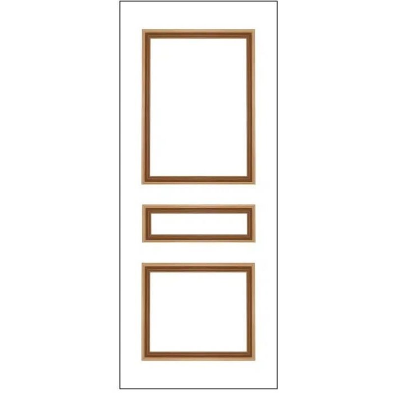 Kit moulures de porte - NORDLINGER PRO - FSC 100% - Adapté aux portes de 73 et 83 cm