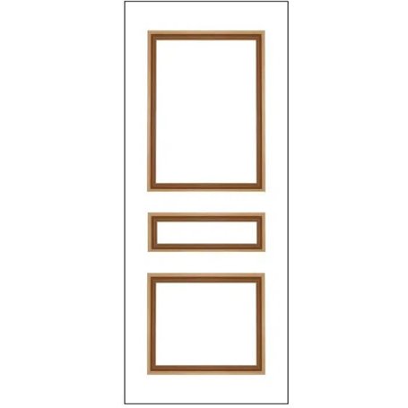 Kit moulures de porte - NORDLINGER PRO - FSC 100% - Adapté aux portes de 73 et 83 cm