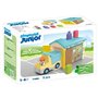 PLAYMOBIL Junior 71686 Ouvrier camion et garage, Disney, Des 12 mois