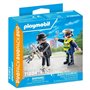 PLAYMOBIL 71804 Policier et bandit avec accessoires