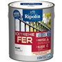 Peinture fer - RIPOLIN - 396027 - Blanc - Brillant - 2 L