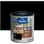RIPOLIN Peinture Bois Satin Haute Protection 10 ans qui Protege et Magnifie vos Bois - Noir