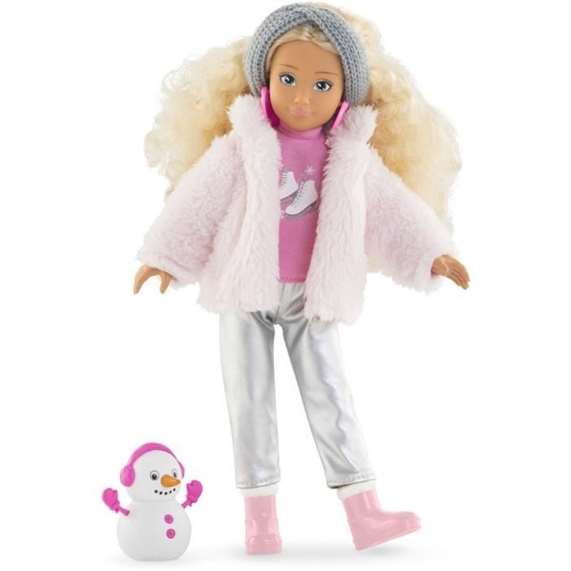 Poupée mannequin - COROLLE - Valentine a la Montagne - 28 cm - 4 accessoires - des 4 ans