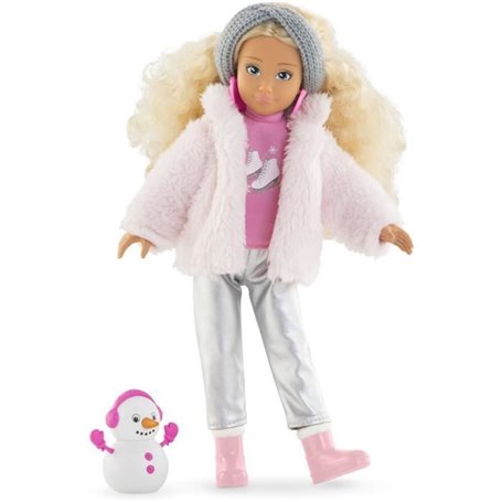Poupée mannequin - COROLLE - Valentine a la Montagne - 28 cm - 4 accessoires - des 4 ans
