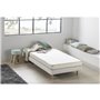 Matelas mousse 90 x 200 cm - DEKO DREAM Kietoa - Confort ferme - Epaisseur 12 cm - Livré roulé
