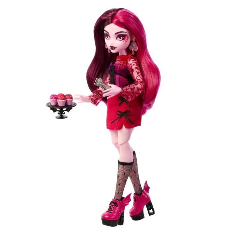 Image secondaire de MONSTER HIGH Coffret Monstrueux Secrets énigmes du jardin Draculaura - Monster High - HYT72