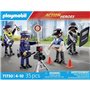 PLAYMOBIL 71730 Set métiers de la police : 4 policiers