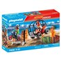 PLAYMOBIL 71808 Duo de cascadeurs avec quad et moto