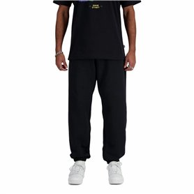 Pantalon de Survêtement pour Adultes New Balance Sport Essentials Fleece Noir Homme