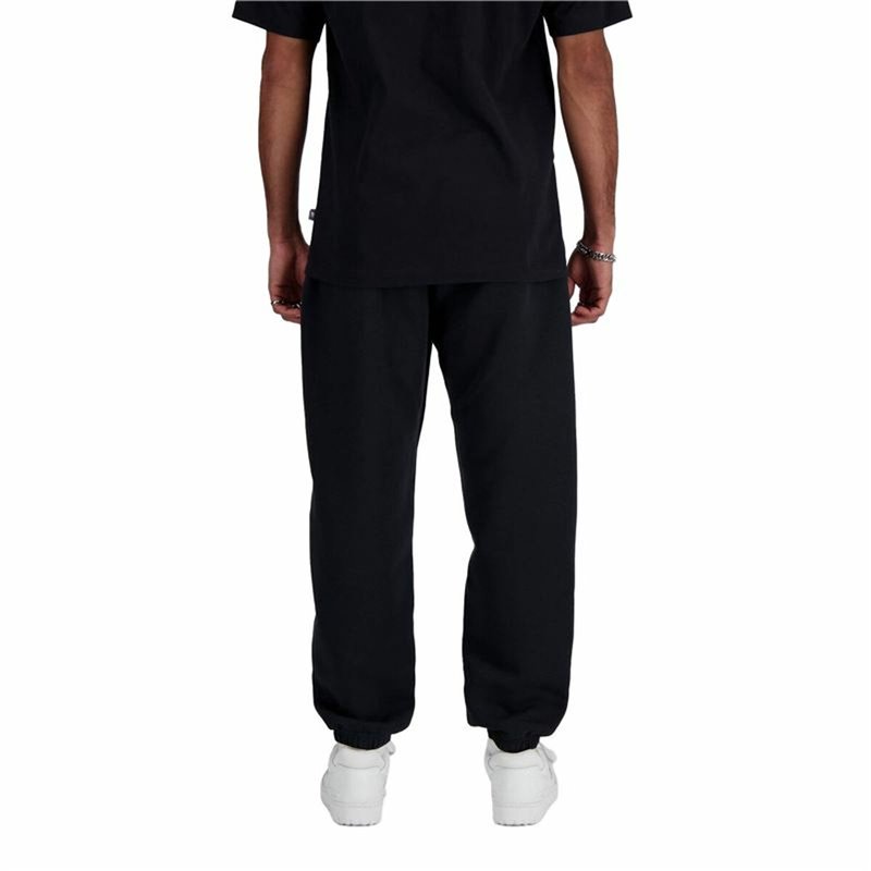 Image secondaire de Pantalon de Survêtement pour Adultes New Balance Sport Essentials Fleece Noir Homme