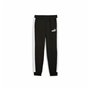 Pantalons de Survêtement pour Enfants Puma Ess Block Noir