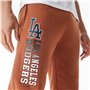 Pantalon pour Adulte New Era LA Dodgers Marron