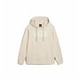 Sweat à capuche femme Vans Drop V Logo Beige