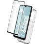 Pack 2 en 1 Coque Logicom Aero Souple Transparente + Protège écran + SmartFrame - Certifié GRS Bigben