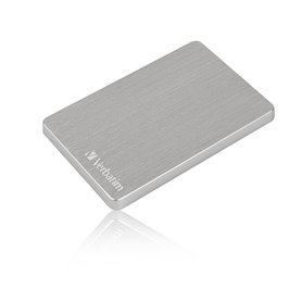 Verbatim Disque dur portable mince Store ’n’ Go ALU 2 To argenté