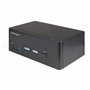 StarTech.com Commutateur KVM HDMI 2.0, 2 Ports, 2 Écrans - 4K 60Hz Ultra HDR - Commutateur KVM de Bureau 4K HDMI 2.0 avec Hub US