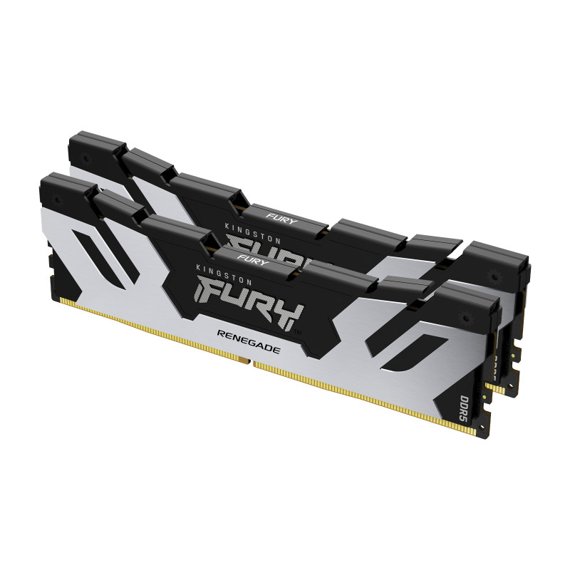 Kingston Technology FURY DIMM DDR5 CL38 32 Go 7 200 MT/s (kit de 2) Renegade Argent XMP