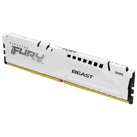 Kingston Technology FURY Beast 32 Go 6400 MT/s DDR5 CL32 DIMM White EXPO