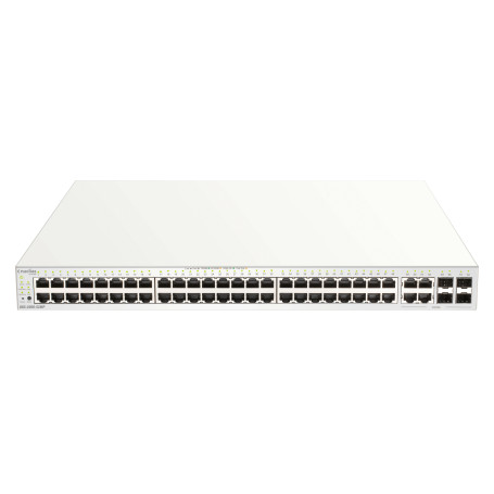 D-Link DBS-2000-52MP commutateur réseau Géré L2 Gigabit Ethernet (10/100/1000) Connexion Ethernet, supportant l'alimentation via