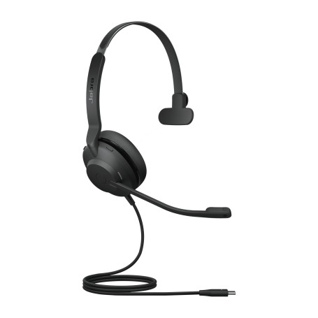 Jabra Evolve2 30, UC Mono Casque Avec fil Arceau Bureau/Centre d'appels USB Type-C Noir