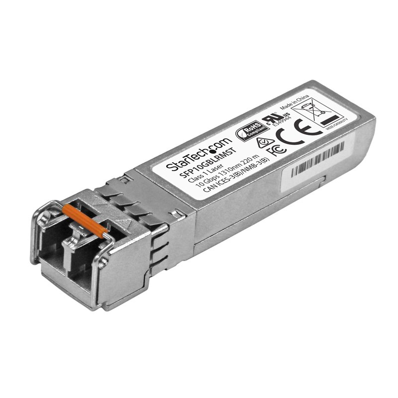 Image secondaire de StarTech.com Module de transceiver SFP+ 10GBASE-LRM à fibre optique 10 Gigabit - Conforme aux normes MSA - Multimode LC - 220 m