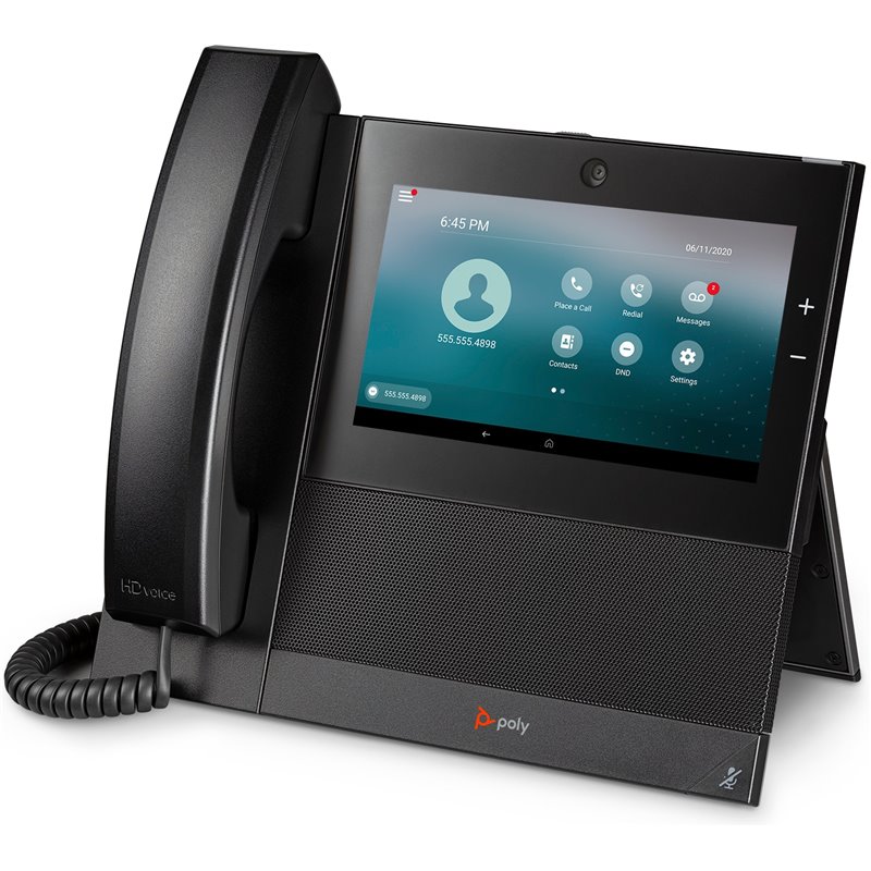 Image secondaire de POLY Téléphone multimédia professionnel CCX 700 avec Open SIP et compatible PoE