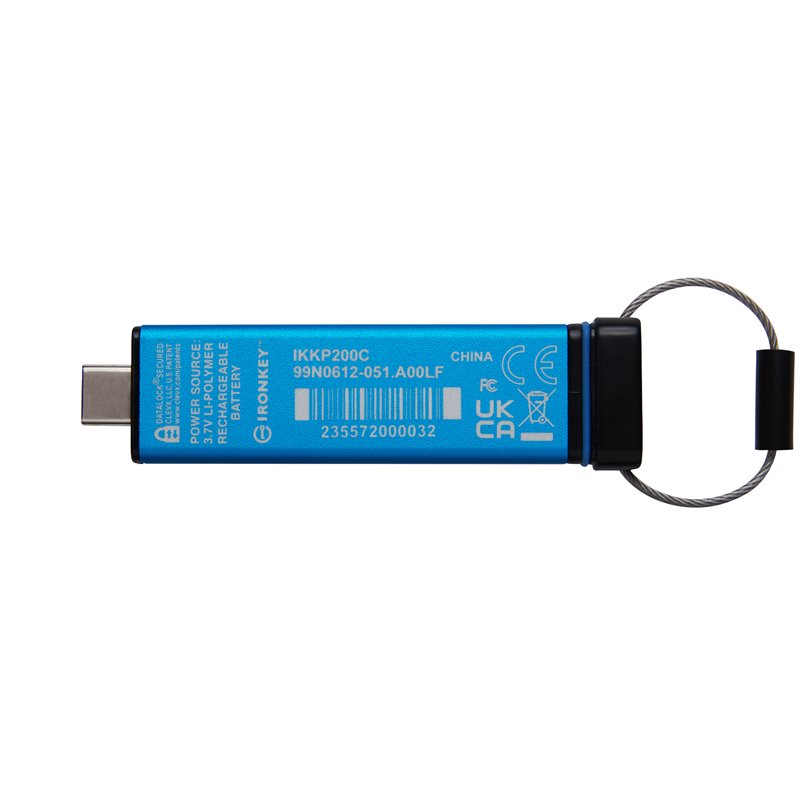 Image secondaire de Kingston Technology IronKey Keypad 200C USB-C de 512 Go, FIPS 140-3 niveau 3 (en attente) AES-256