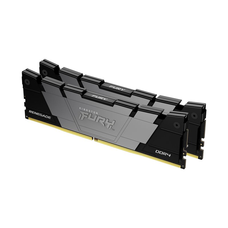Image secondaire de Kingston Technology FURY 16 Go 5333 MT/s DDR4 CL20 DIMM (Kits de 2) Renegade Black