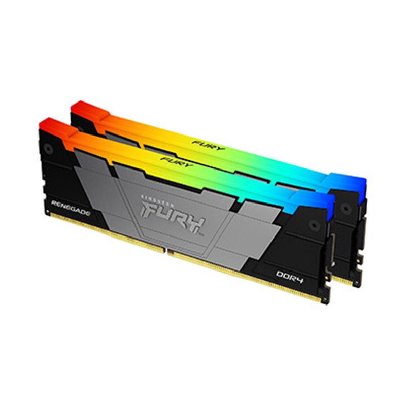 Image secondaire de Kingston Technology FURY 64 Go 3600 MT/s DDR4 CL18 DIMM (Kits de 2) Renegade RGB