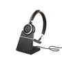 Jabra Evolve 65 Casque Avec fil &sans fil Arceau Appels/Musique Micro-USB Bluetooth Socle de chargement Noir