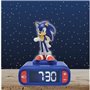 Réveil digital avec veilleuse Sonic et effets sonores
