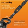 Collier GPS pour chien - WEENECT Chien XT - Antenne XL - Etanche - Collier Julius-K9 - Fonctionne avec abonnement - Noir