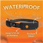 Collier GPS pour chien - WEENECT Chien XT - Antenne XL - Etanche - Collier Julius-K9 - Fonctionne avec abonnement - Noir