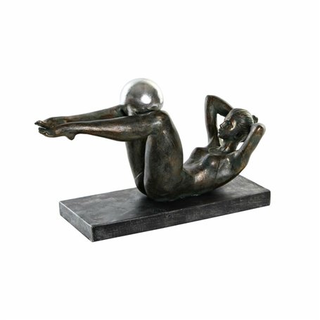 Figurine Décorative DKD Home Decor Cuivre Résine (29.5 x 13.5 x 17 cm)
