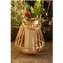 Lampe solaire en bambou - Marta - Beige