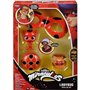Déguisement Ladybug - Masque Yoyo Miroir Boucles d'oreilles Kwami Tikki - BANDAI - Miraculous Ladybug - Set de transformation