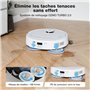 Robot Aspirateur Laveur avec Station de Vidage Automatique- ECOVACS N30 Pro OMNI - Puissance 10000Pa - Nettoyage a l'eau Chaude