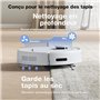 Robot Aspirateur Laveur avec Station de Vidage Automatique- ECOVACS N30 Pro OMNI - Puissance 10000Pa - Nettoyage a l'eau Chaude