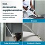 EZICLEAN Cyclomax R22 station - Aspirateur balai sans fil - 52 min - 500 W - 35 kPa - Blanc