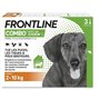 FRONTLINE 3 Pipettes antiparasitaires COMBO Chien - 2 a 10 kg -  Puces, tiques, poux broyeurs