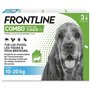 FRONTLINE 3 Pipettes antiparasitaires COMBO Chien - 10 a 20 kg  -  Puces, tiques, poux broyeurs