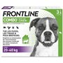 FRONTLINE 3 Pipettes antiparasitaires COMBO Chien - 20-40 kg  -  Puces, tiques, poux broyeurs