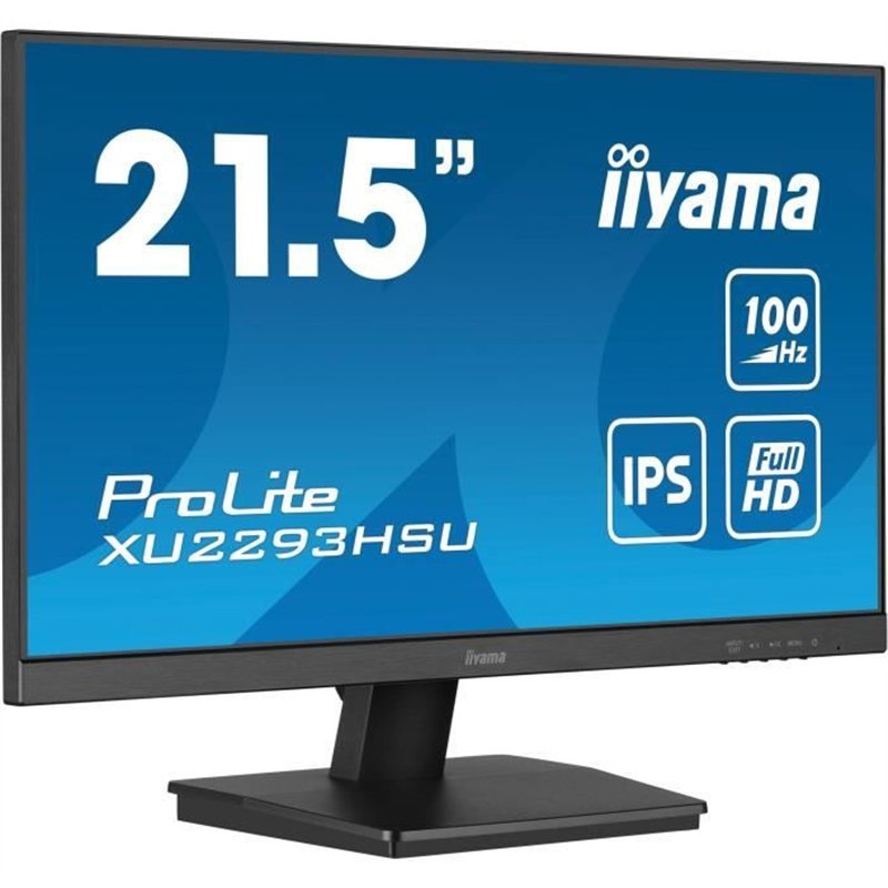 Image secondaire de Écran PC - IIYAMA - XU2293HSU-B7 - 21,5 FHD - IPS - 100Hz - 1ms - HDMI/DP - USB HUB - Haut-parleurs - Noir