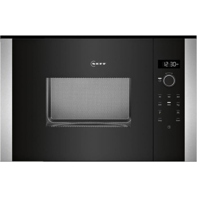 Micro-ondes simple encastrable - NEFF N50 - HLAWD23N1F - Inox - 20 L - 38,2 x 59,4 x 31,7 cm