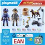 PLAYMOBIL 71731 Policier chien de recherche et voleur