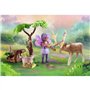 PLAYMOBIL 71800 Duo de fées avec animaux de la foret