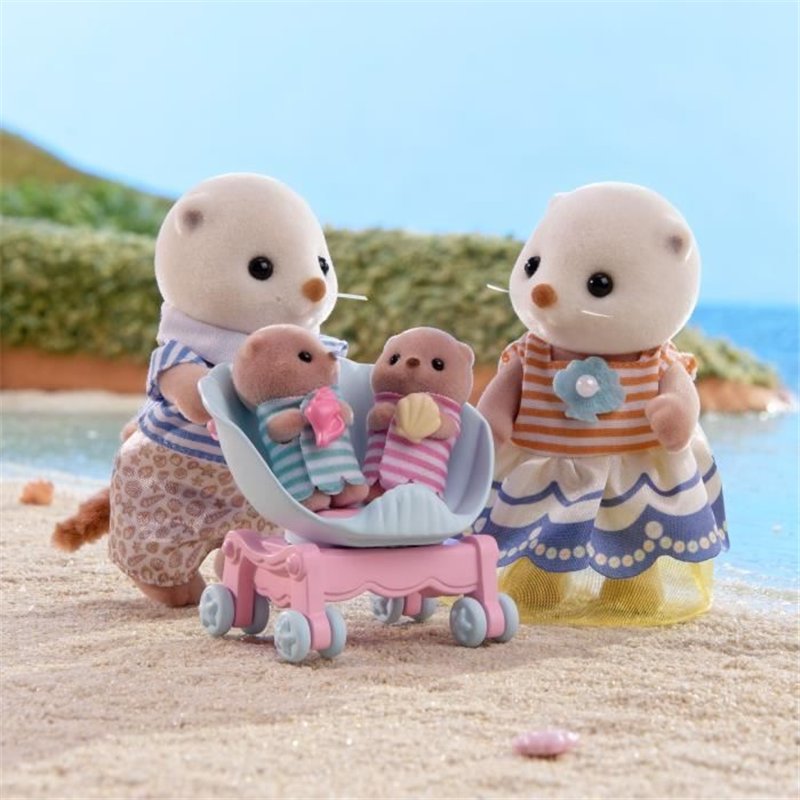 Image secondaire de La famille Loutre de mer - SYLVANIAN FAMILIES - 5803