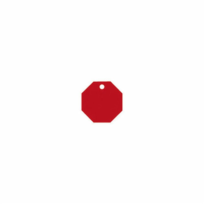 Image secondaire de Plaque d'identification Imarc STOP Rouge